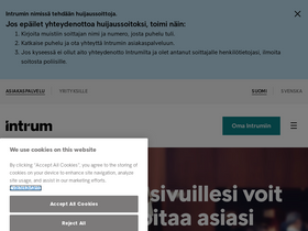 'intrum.fi' screenshot