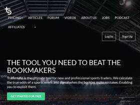 'tradematesports.com' screenshot