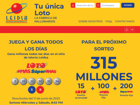 'leidsa.com' screenshot