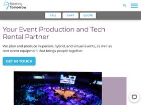 'meetingtomorrow.com' screenshot