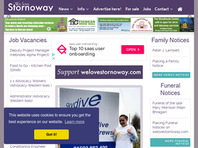 'welovestornoway.com' screenshot
