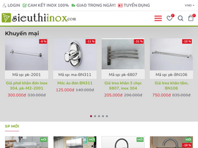 'sieuthiinox.com' screenshot