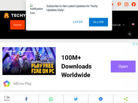 'techybag.com' screenshot