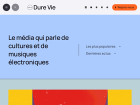 'durevie.paris' screenshot