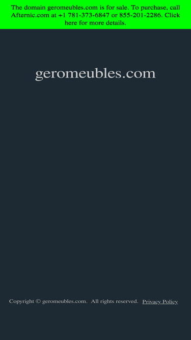 geromeubles.com