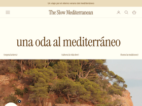 slowmediterranean.com homepage screenshot
