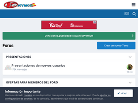 'forokymco.es' screenshot