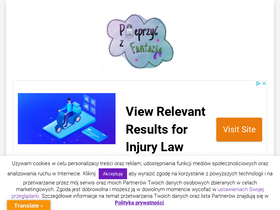 'pieprzyczfantazja.pl' screenshot