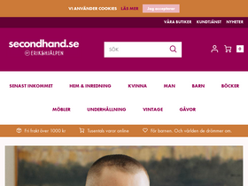'secondhand.se' screenshot