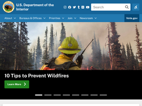 'firejobs.doi.gov' screenshot