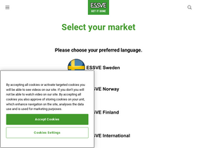 'essve.com' screenshot