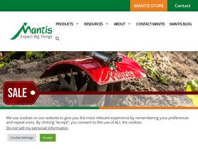 'mantis.com' screenshot