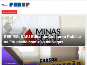 'pebsp.com' screenshot