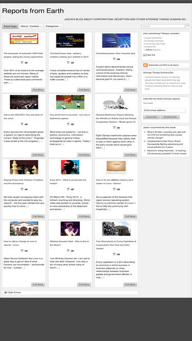 reportsfromearth.com