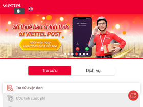 'viettelpost.com.vn' screenshot