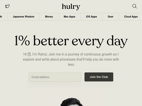 'hulry.com' screenshot