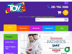 Toytooth website screenshot