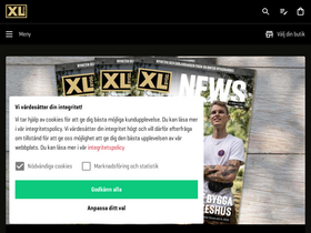 'xlbygg.se' screenshot