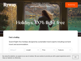 'byway.travel' screenshot