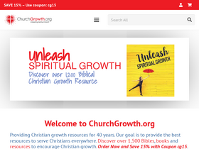 'churchgrowth.org' screenshot