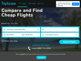 'tripbase.com' screenshot