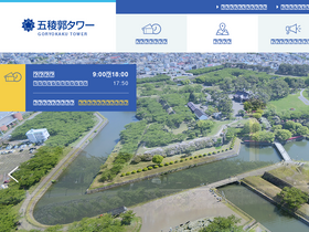 'goryokaku-tower.co.jp' screenshot