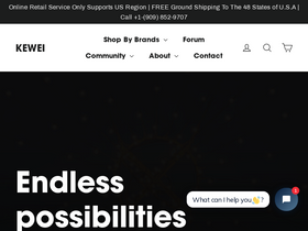 keweinewenergy.com homepage screenshot