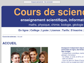 'physique-et-maths.fr' screenshot