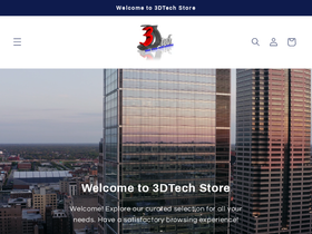 3dtechstore.com homepage screenshot
