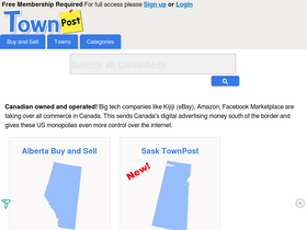 'townpost.ca' screenshot