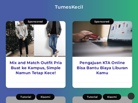 'tumeskecil.com' screenshot