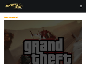 'rockstarmag.fr' screenshot
