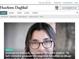 'mijn.haarlemsdagblad.nl' screenshot