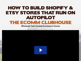 'theecommclubhouse.com' screenshot