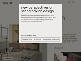 'muuto.com' screenshot