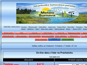 'pocasi-volary.cz' screenshot