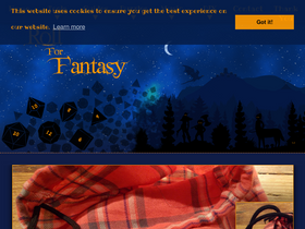 'rollforfantasy.com' screenshot