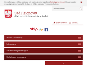 'lodz.sr.gov.pl' screenshot