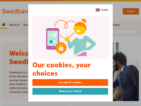 'swedbank.com' screenshot