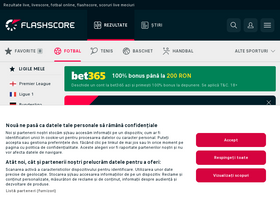 'flashscore.ro' screenshot