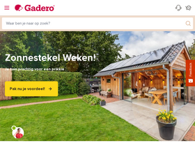 'gadero.be' screenshot