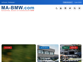 'ma-bmw.com' screenshot