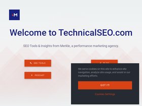 'technicalseo.com' screenshot