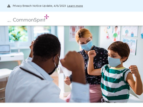 'commonspirit.org' screenshot