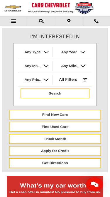 carrchevrolet.com