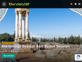 'jendeladbp.my' screenshot