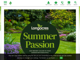 'longacres.co.uk' screenshot