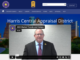 'hcad.org' screenshot