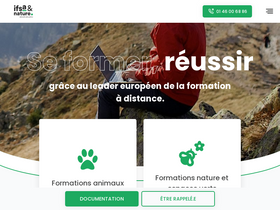 'ifsa-nature.fr' screenshot