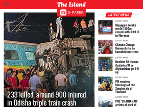 'island.lk' screenshot